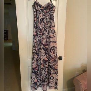 Laundry Women’s Strapless Maxi Dress
